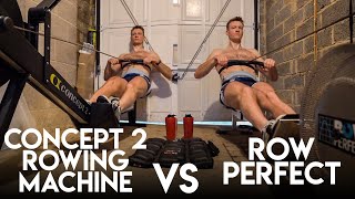 CONCEPT 2 ROWING MACHINE VS ROW PERFECT | DYNAMIC VS STATIC screenshot 3