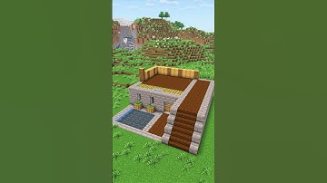 EASY  house | Tutorial Minecraft #shorts