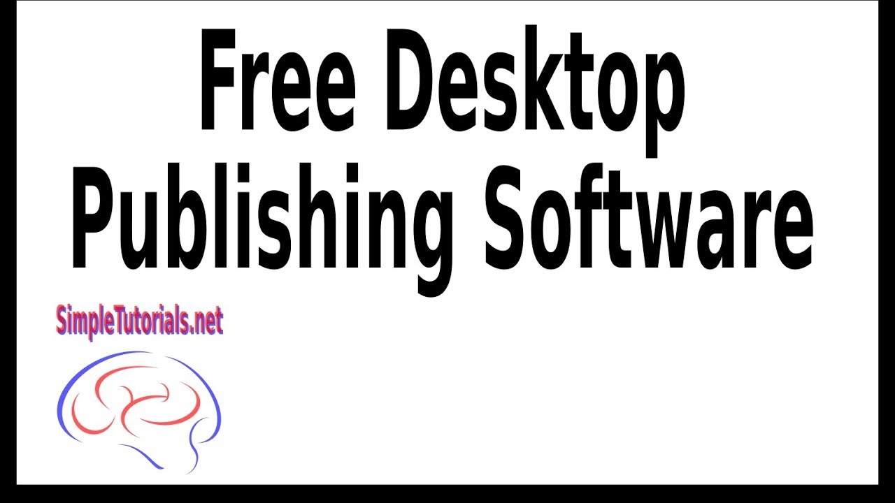 free desktop publishing software