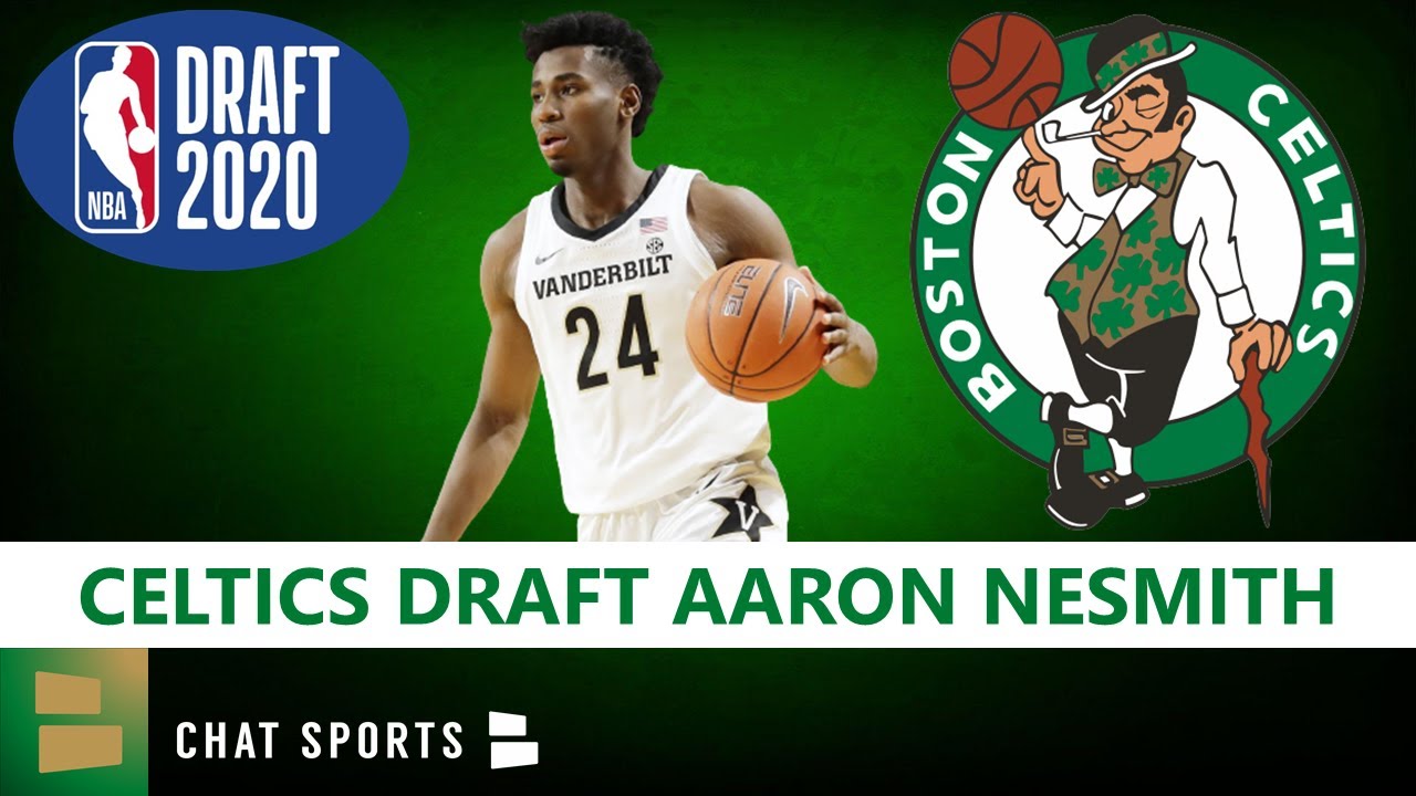 Boston Celtics 2020 NBA Draft Celtics Select Aaron Nesmith with Pick