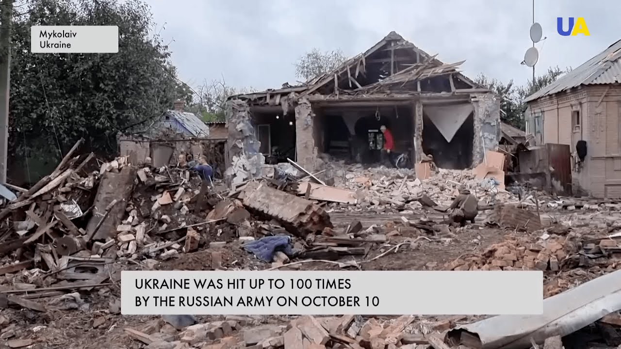 Ukraine was hit by Russian missiles multiple times: October 10 in the ...