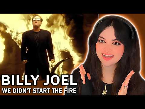 THIS WAS SO CRAZY! Billy Joel - We Didn't Start The Fire Reaction | Billy Joel Reaction