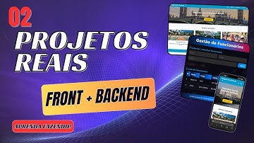 Do Front-end ao Back-end: 2 Mini Projetos REAIS em 1 Vídeo (HTML, CSS, JS, Node e MySQL)