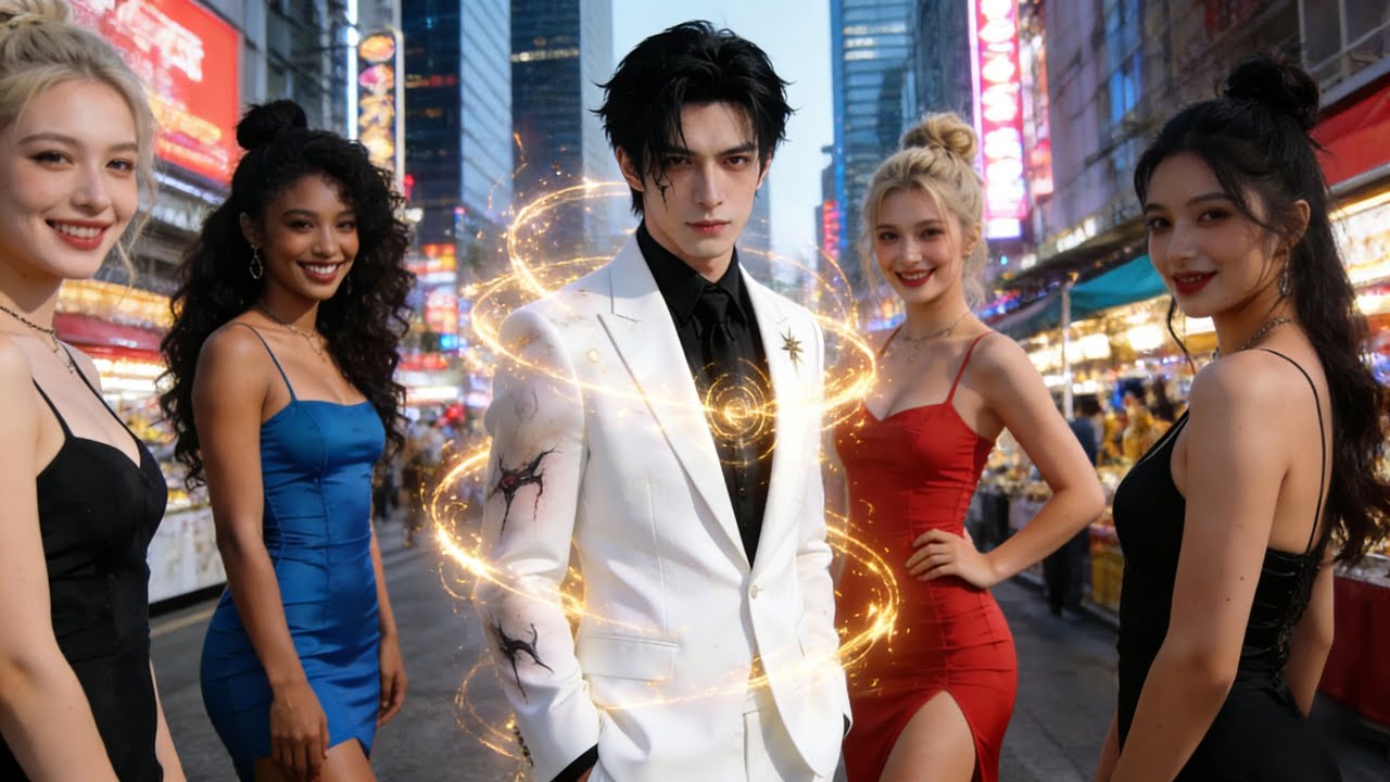 Minhas 8 irmãs me mimam demais, mas eu escondo a identidade de imortal — derrotar vilões é fácil!