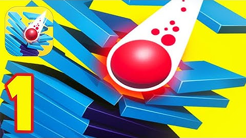 Stack Ball Jump - Helix Jump - (Level 1-5) - Gameplay Walkthrough Part #1