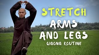 5-Minute Arms and Legs Stretch | The Crane: Qigong Routine screenshot 1