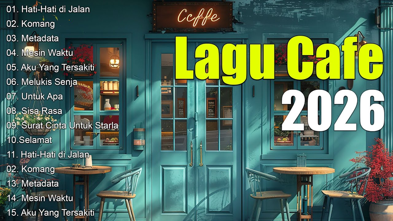 Lagu Cafe Santai Indonesia Terbaik 2026 || Cinta Terbaik, Mesin Waktu, Tak Segampang Itu, Komang ...
