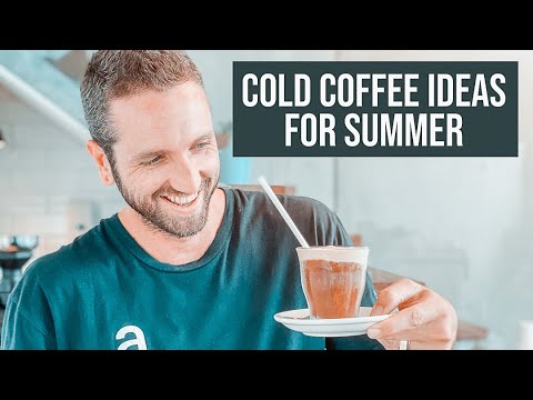 Cold Coffee Drinks Menu Ideas