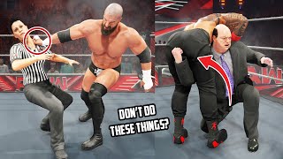 Wwe 2K23 - 14 Fun Ways To Get Yourself Disqualified In The Game
