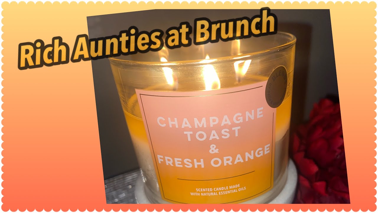 Champagne Toast x Fresh Orange Candle Review 
