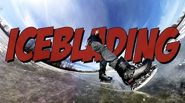 More Iceblading: The Powerslide Next Core Black 80 On Ice (Part 2/2)