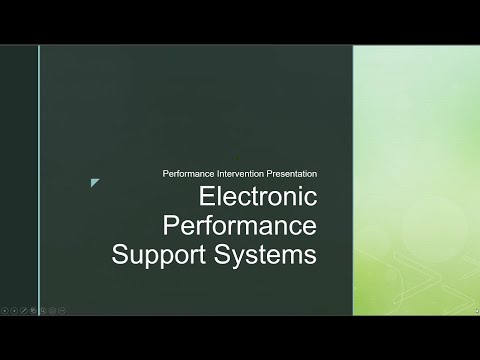 Performance Intervention - EPSS