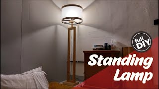 BIKIN SENDIRI STANDING LAMP HEMAT SEJUTA!!! | FULL DIY