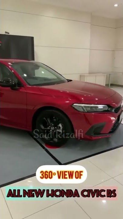 ALL NEW HONDA CIVIC RS RED 2022 KEREN ABIS