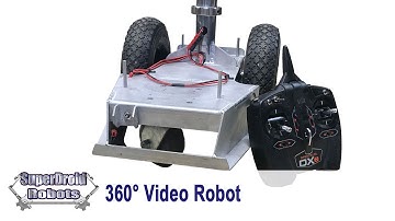 360° Video Robot Remote Controlled 2WD SuperDroid Robots