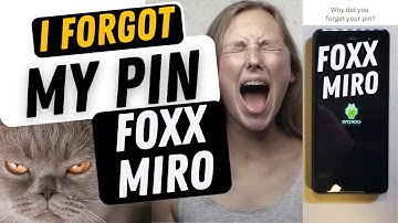 FOXX Miro I Forgot my Pin Pattern or Password  - How to Reset my Foxx Miro L590A
