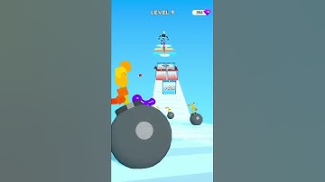 Tall Man Run 🚶 9 Level Gameplay Walkthrough | Best Android, iOS Games #shorts