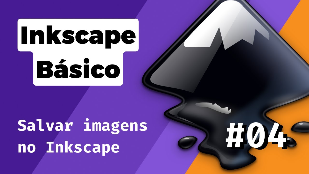 Inkscape Básico - #04 Exportar imagens e vetores no Inkscape