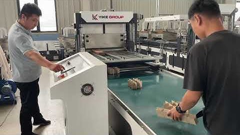 Solid board partition assembler machine YIKE GROUP