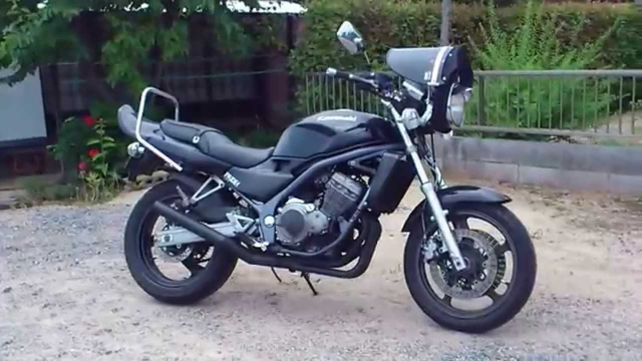 KAWASAKIバリオス250☆PRIDE-1ヤマオカ（岡山市） - YouTube