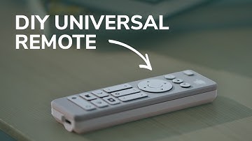 My TV Remote Stopped Working… So I Made My Own.