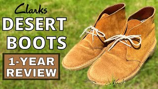 CLARKS ORIGINAL DESERT BOOT  12MONTH OWNERS REVIEW