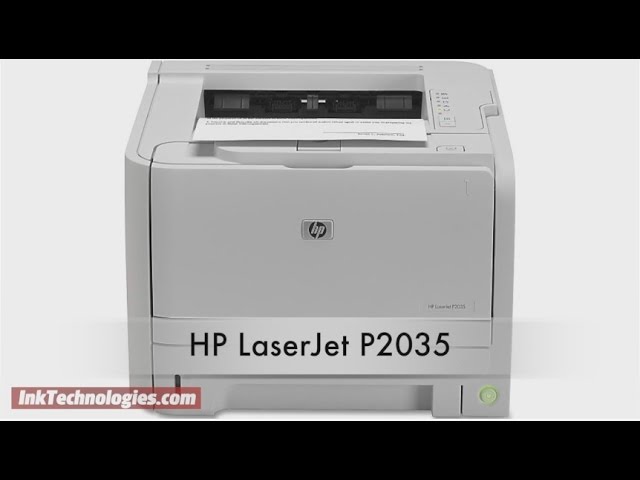 Hp Laserjet P2035 Instructional Video Youtube