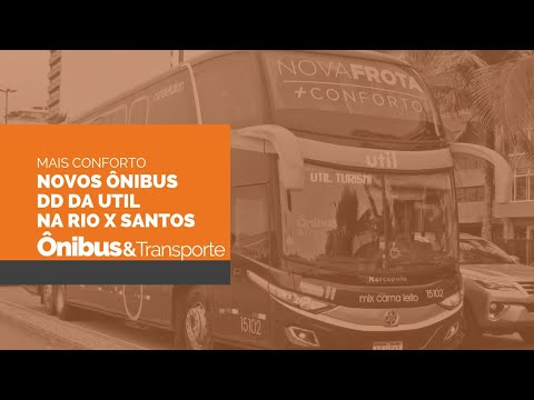 Conheça o novo DD da Util que oferecerá o máximo em conforto para os passageiros da Rio-Santos