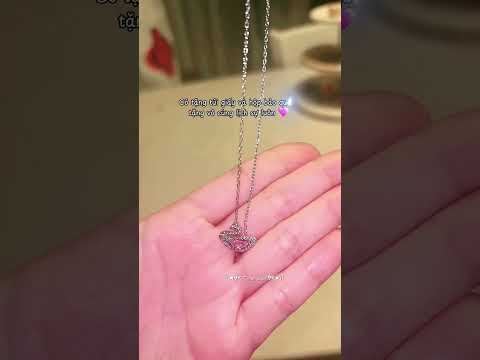 Dây Chuyền Thiên Nga Bé Bé Xinh Xắn Daychuyen CDE Daychuyenthiennga Review Vongco Lamy