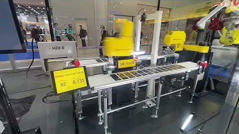 IREX 2025 - Fanuc - Live Demo - SR-9iA/R SCARA Demo at 82 ppm