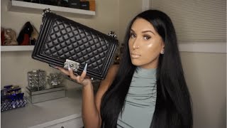 What&#39;s In My Bag? (Chanel Boy Bag)