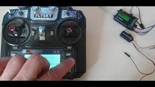 Flysky FS-i6 10 channel upgrade and external sensor testing