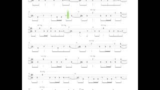 Black + Pearl Jam + Bass only + Bass tab