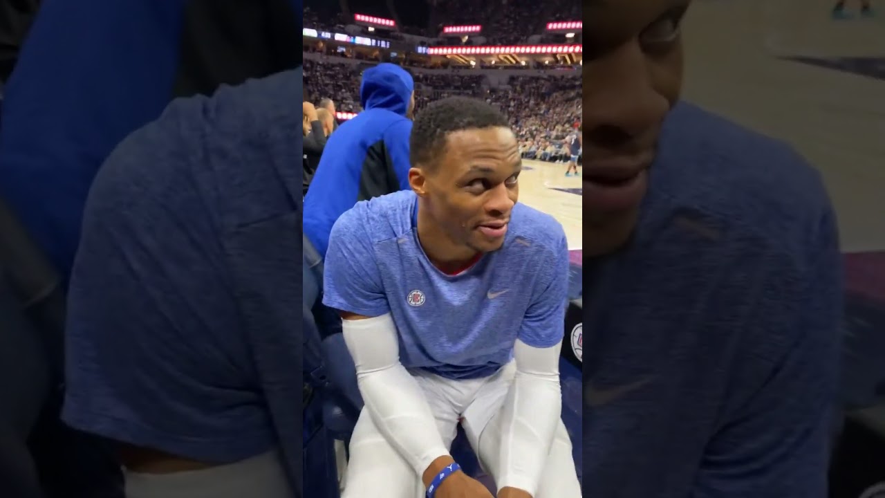 Рассел Уэстбрук троллит Руди Гобера 😂 