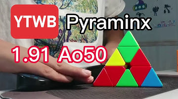 1.91 Pyraminx Ao50 YTWB Jingyi Chen