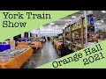 York Train Show 2021 Orange Hall walkthrough (Worlds largest O Gauge train show)