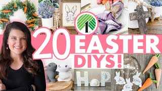🚨 RED ALERT! Must see amazing Dollar Tree Easter DIYS for 2023! 🐇