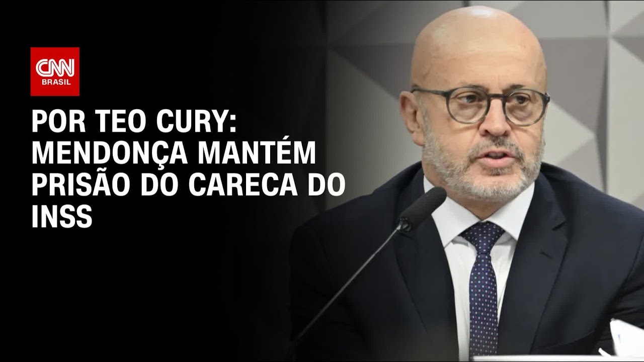 Mendonça rejeita pedido da defesa e mantém prisão do Careca do INSS | CNN NOVO DIA