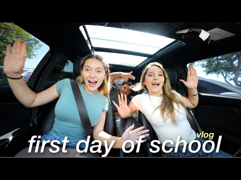 FIRST DAY OF SCHOOL VLOG