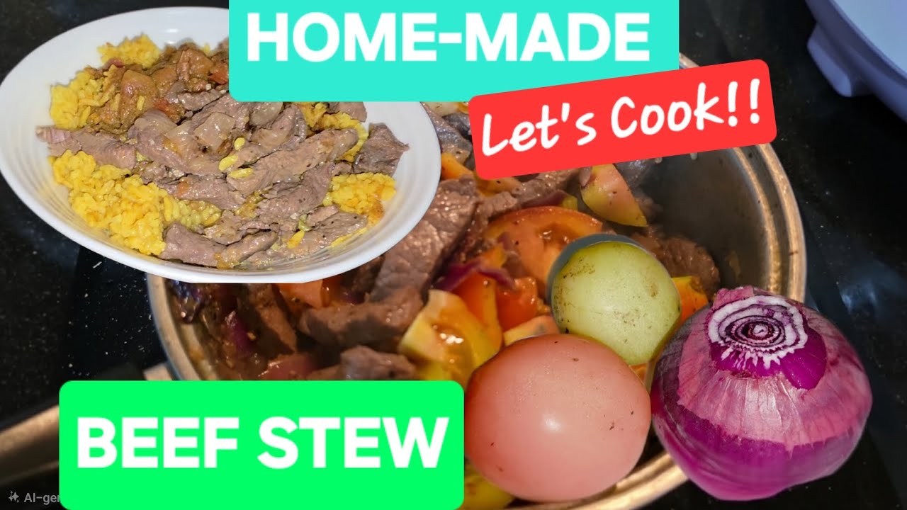 Let's cook beef stew!!