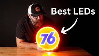Making a backlit LED acrylic sign with Co2 laser