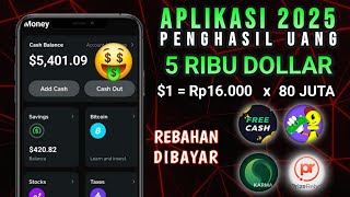 ✓ASLI LEGIT.! 4 APLIKASI PENGHASIL UANG TERBAIK DIBAYAR SETIAP HARI DI Tahun 2025 - DI BAYAR DOLLAR