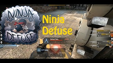 CS:GO - Ninja Defuse Without Smoke #1 [BOT Gabe]