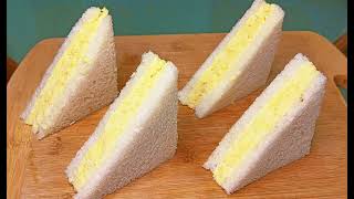 How to Make Soft and Fluffy Egg Sandwich Recipe | Egg Mayo Sandwich | Sandwich Recipe