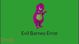 Barney Error Bloopers