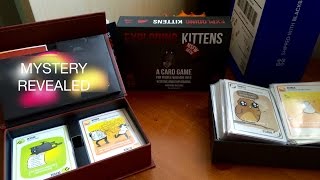 Unboxing Exploding Kittens 1st & NSFW Edition