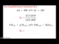 Equilibrium and Equilibrium Constants Quiz