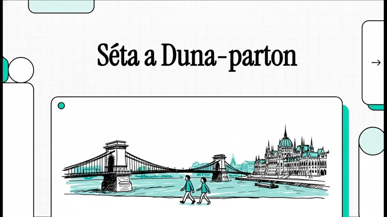 Hungarian A/B - (HU/EN subtitles) - Séta a Duna parton