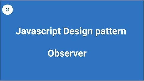 Observer Design Pattern in Arabic