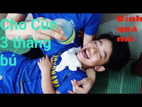 Video Cho trẻ bú và cách làm bé hết khóc ???? - youtube